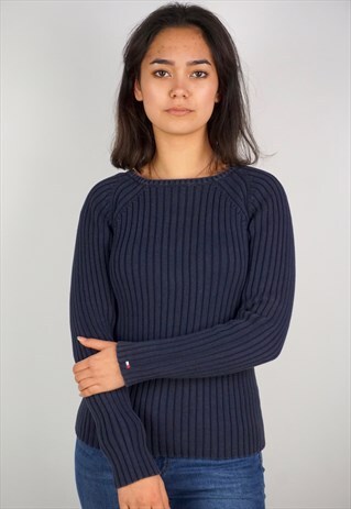 VINTAGE 90'S TOMMY HILFIGER KNIT JUMPER