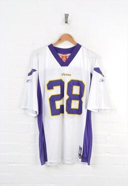 NFL Reebok Minnesota Vikings American Football Jersey Medium