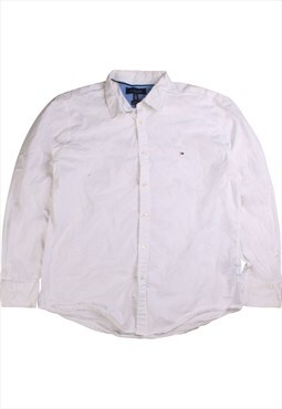 Vintage 90's Tommy Hilfiger Shirt Long Sleeve Button Up