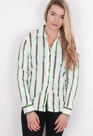 VINTAGE PATTERN SHIRT CVSS019