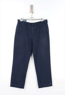 Polo By Ralph Lauren Chino Trousers in Blue - W36 - L32