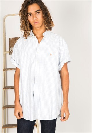 LAST UNIT SALE / VINTAGE 80S POLO RALPH LAUREN SHIRT / S0191