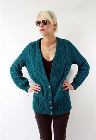 VINTAGE 80'S BEAUTIFUL SEXY SEA JUMPER CLASSIC PATTERNS