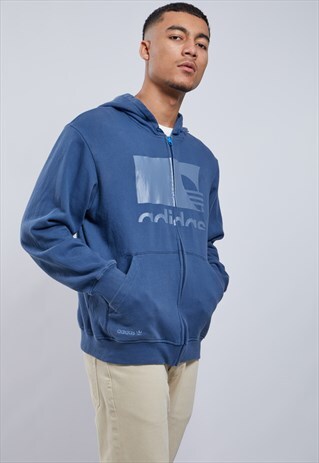 VINTAGE ADIDAS ZIP-UP HOODIE