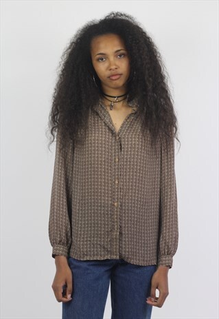 VINTAGE PATTERNED BLOUSE