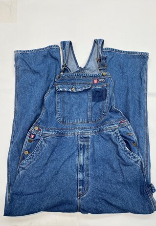 Vintage Rare 90s Ralph Lauren CHAPS Denim Dungarees