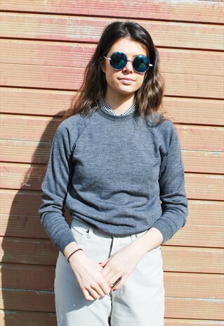 VINTAGE GREY JUMPER