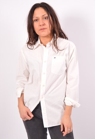 VINTAGE TOMMY HILFIGER SHIRT WHITE