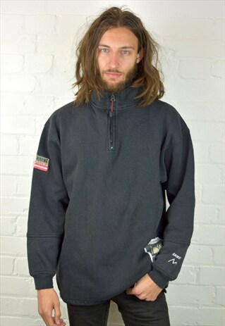 VINTAGE 90'S 1/4 ZIP SWEATSHIRT