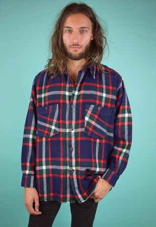VINTAGE 90'S CHECKED SHIRT