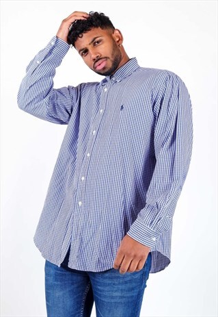 VINTAGE RALPH LAUREN CHECKERED SHIRT S1342