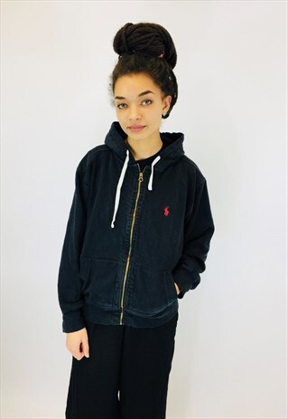 RALPH LAUREN EMBROIDERED HOODIE
