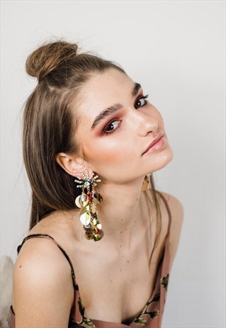 PARTY EARRINGS GOLD