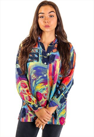 VINTAGE PATTERNED SHIRT S974