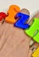 KIDCORE MAGNETIC LETTER COLOURFUL STATEMENT ADJUSTABLE RING