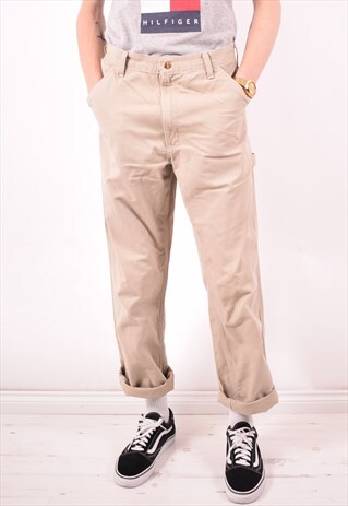 CARHARTT MENS VINTAGE JEANS W32 L31 GREY 90S