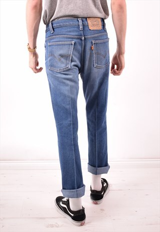 LEVI'S 417 MENS VINTAGE JEANS W32 L31 BLUE 90S