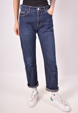 VINTAGE CALVIN KLEIN JEANS STRAIGHT BLUE