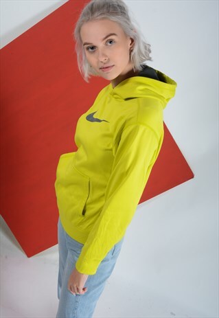 nike hoodie neon yellow