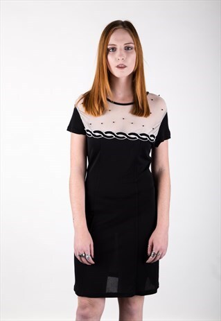 VINTAGE 80S ROCCO BAROCCO DRESS