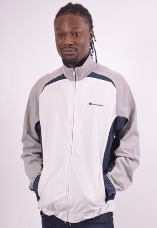 VINTAGE CHAMPION TRACKSUIT TOP JACKET MULTI