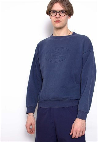 VINTAGE 90S LACOSTE BIG LOGO SWEATSHIRT ID:3384