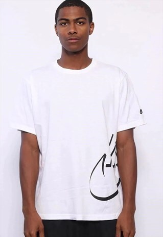VINTAGE NIKE BIG LOGO T-SHIRT WHITE