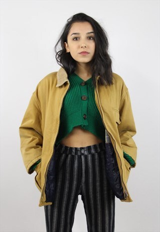 VINTAGE REPLAY TAN 90'S WORKER JACKET