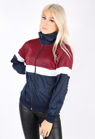 VINTAGE PUMA TRACKSUIT JACKET SMALL RETRO SPORTS 8 10 90S