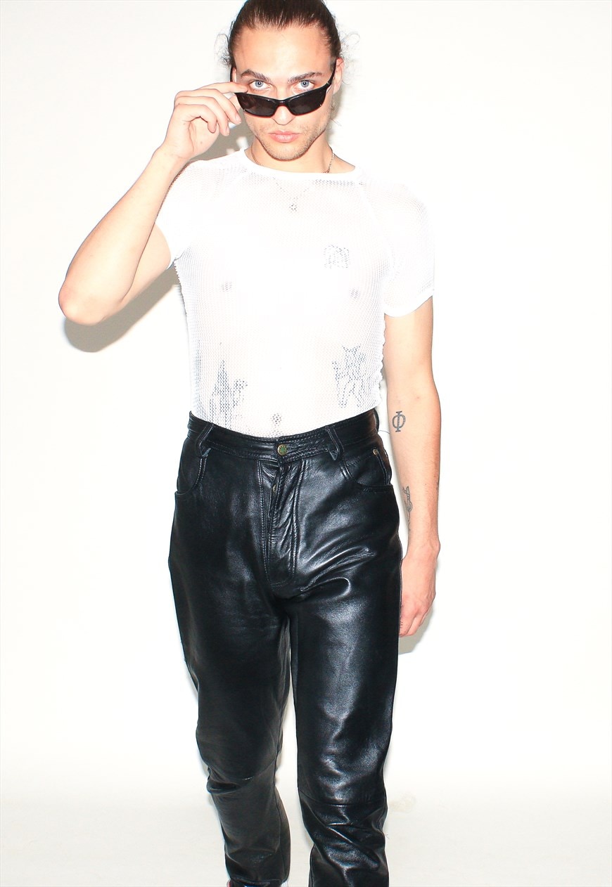 Old clearance leather pants