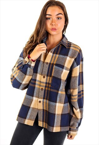 VINTAGE FLANNEL SHIRT S889