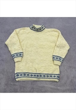 Vintage Knitted Jumper Women's M