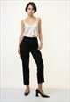 80S VINTAGE WOOLMARK HIGH WAISTED MOMS TROUSERS 3663