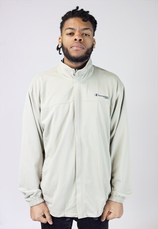 VINTAGE 90S CHAMPION BEIGE JACKET