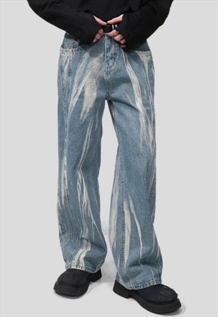 Men's Fashion Painted Jeans A VOL.3