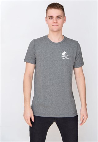 GREY PINEAPPLE OCEAN (WHITE) T-SHIRT