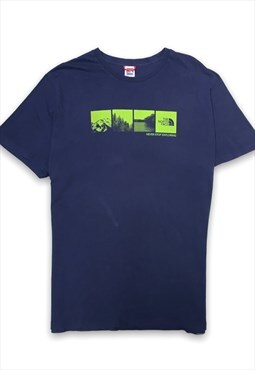 Navy North Face t-shirt
