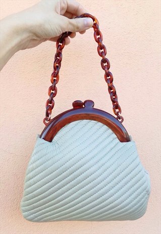 VINTAGE 60S LEATHER MINI BAG
