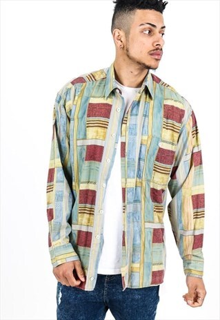 VINTAGE PATTERNED SHIRT S349