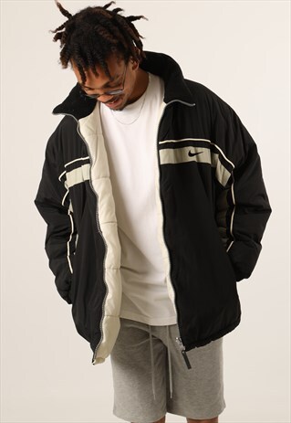 VINTAGE NIKE PADDED REVERSIBLE JACKET