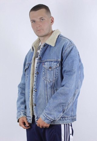 LEVIS SHERPA TATTERED ORIGINAL MEN WINTER JACKET