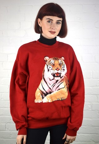 VINTAGE 90'S TIGER SWEATSHIRT
