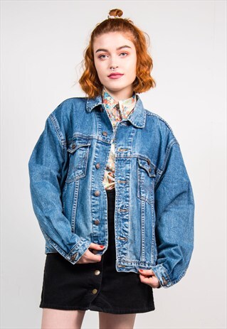 90'S VINTAGE BLUE DENIM WRANGLER JACKET