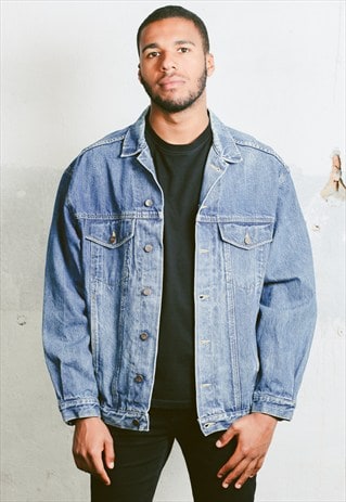 VINTAGE FADED DENIM JACKET