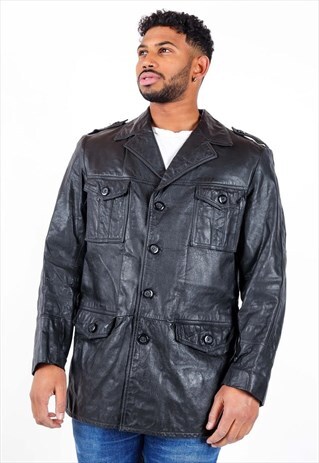 VINTAGE LEATHER JACKET J3428