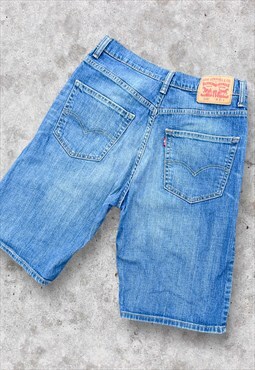 Vintage Levi's 569 Denim Shorts Blue W31