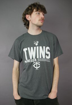 Vintage MLB Minnesota Twins T-Shirt in Grey