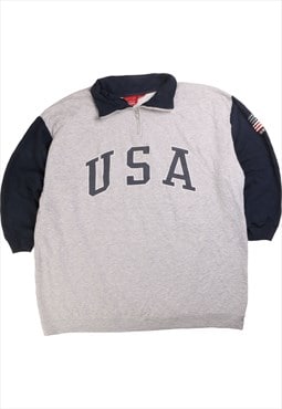 Vintage 90's Venezia Sweatshirt USA Quarter Zip