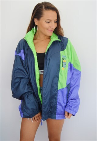 80S NIKE VINTAGE FESTIVAL WINDBREAKER JACKET