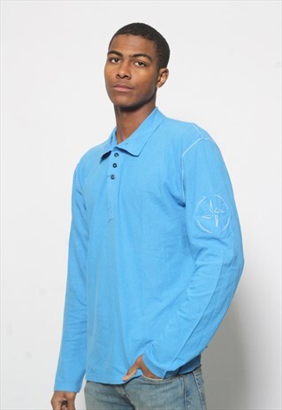 VINTAGE STONE ISLAND POLO LOGO T-SHIRT